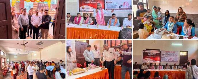 Mega Pediatric TB Detection & Child Health Camp, Jaat Dharamshala, Kundli