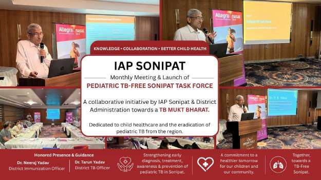 IAP Sonipat monthly meeting: Task Force launch, Sarovar Portico